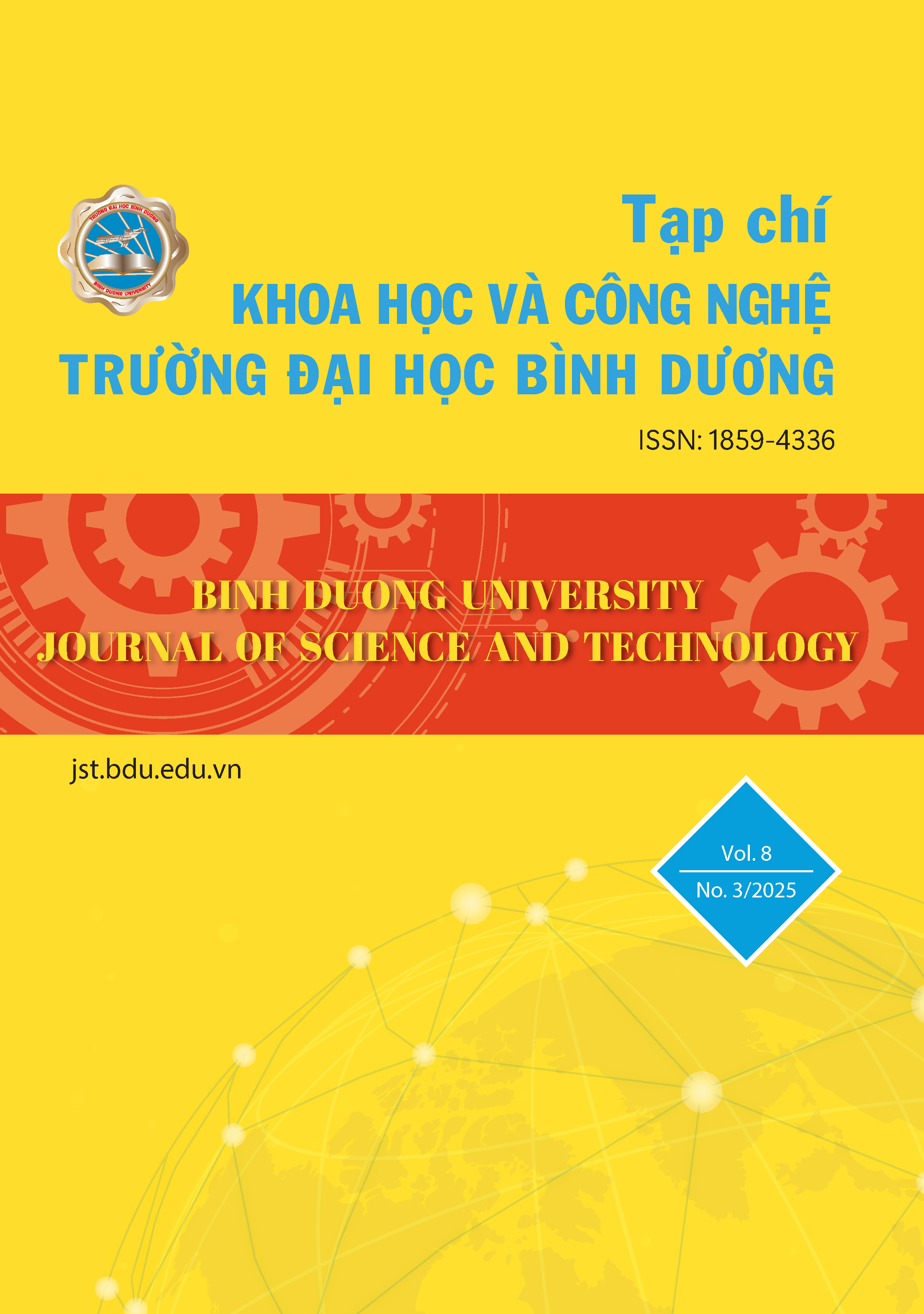 					View Vol. 8 No. 3 (2025): BINH DUONG UNIVERSITY JOURNAL OF SCIENCE AND TECHNOLOGY
				